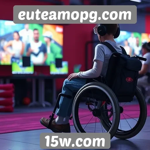 Acessibilidade em jogos no site euteamopg.com