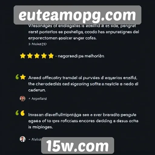 Navegação e design do euteamopg avaliados por usuários